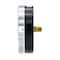 Pic Gauges 4 1/2 in Dial, 1/4 in NPT Male Center Back Location, Black Steel Case Material 102D-454E - alternate 2