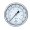 Pic Gauges Air Gauge, 4-1/2", 0-200 psi, 1/4" CBM, 4 1/2 in Dial, 1/4 in NPT Male Center Back Location 102D-454G - alternate 3