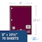 Roaring Spring Case of Wirebound Notebooks, 10.5"x8", 1 Sub, 120 sht, Asstd. Cover Colors, College Ruled w/Margin, PK24 10322CS - alternate 2