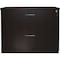 Mayline 36" W Lateral File Cabinet, Mocha MVLFLDC - alternate 1