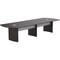 Mayline Rectangle Medina 14' Conference Table, 168 W, 48 L, 29.5 H, Wood Top, Mocha MNC14LDC - alternate 1