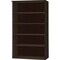 Mayline Medina Bookcase, 5 Shelf, Mocha MVB5LDC - alternate 1