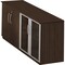 Mayline Low Wall Cabinet, Medina, w/Doors, Mocha MVLCLDC - alternate 1