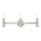 Livex Lighting Copenhagen 3 Light Brushed Nickel ADA Bath Vanity 10343-91 - alternate 4