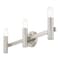 Livex Lighting Copenhagen 3 Light Brushed Nickel ADA Bath Vanity 10343-91 - alternate 2