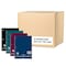Roaring Spring Case of 3 Sub Wirebound Notebooks, 10.5"x8", 120 sht, Asstd. Cover Colors, College Ruled w/Margin, PK24 10359CS - alternate 3