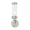 Livex Lighting Hillcrest 1 Light Brushed Nickel ADA Wal 10361-91 - alternate 2
