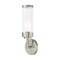 Livex Lighting Hillcrest 1 Light Brushed Nickel ADA Wal 10361-91 - alternate 6
