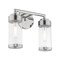 Livex Lighting Hillcrest 2 Light Polished Chrome Bath Vanity 10362-05 - alternate 9