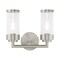 Livex Lighting Hillcrest 2 Light Brushed Nickel Bath Va 10362-91 - alternate 1