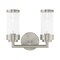 Livex Lighting Hillcrest 2 Light Brushed Nickel Bath Va 10362-91 - alternate 6