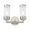 Livex Lighting Hillcrest 2 Light Brushed Nickel Bath Va 10362-91 - alternate 3