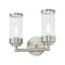 Livex Lighting Hillcrest 2 Light Brushed Nickel Bath Va 10362-91 - alternate 5