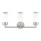 Livex Lighting Hillcrest 3 Light Brushed Nickel Bath Va 10363-91 - alternate 1
