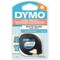Dymo Tape, White, Black DYM18771 - alternate 2