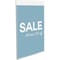Deflecto Wall Signholder, Vertical, 8.5" x 11" 68201-VP - alternate 1