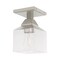 Livex Lighting Aragon 1 Light Brushed Nickel Ceiling Mount 10380-91 - alternate 4