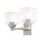 Livex Lighting Aragon 2 Light Brushed Nickel Bath Vanity 10382-91 - alternate 5