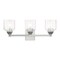 Livex Lighting Aragon 3 Light Polished Chrome Bath Vanity 10383-05 - alternate 1