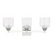 Livex Lighting Aragon 3 Light Polished Chrome Bath Vanity 10383-05 - alternate 2