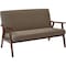 Ave 6 Davis Loveseat, Klein, Otter Fabric, 29" x 32" DVS52-K12 - alternate 1