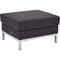 Ave 6 Ottoman, 24" x 17-1/4", Upholstery Color: Black WST51OP-B18 - alternate 1