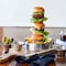 Tablecraft Slider/Onion Ring Tower/Base, SS, 7x7x10 10397 - alternate 4