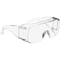 3M Tour-Guard V, Safety Glasses, Anti-Fog, Clear Lens, Clear Frame, Frameless, 100 PK TGV01-100 - alternate 1