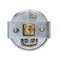 Pic Gauges 2 in Dial, 1/4 in NPT Male Back Location, Chrome Plated Steel Case Material 103D-204D - alternate 2