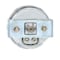 Pic Gauges 2 in Dial, 1/8 in NPT Male Back Location, Chrome Plated Steel Case Material 103D-208H - alternate 4