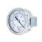 Pic Gauges 2 1/2 in Dial, 1/4 in NPT Male Back Location, Chrome Plated Steel Case Material 103D-254A - alternate 1
