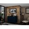 Manhattan Comfort Dresser, 3- Drawers, Tatiana Midnight Blue 103GMC - alternate 10