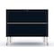 Manhattan Comfort Dresser, 3- Drawers, Tatiana Midnight Blue 103GMC - alternate 6