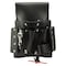 Klein Tools Black Leather Tool Pouch, 8 Pockets 5162T - alternate 2