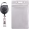 Advantus Badge Holder Combo Pack, 30" Cord, Vertical, Frost 2.68" x 5" Holder, 2.38" x 3.75" Insert, PK10 AVT-91129 - alternate 2