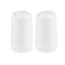 Tablecraft Salt/Pepper Shakers, 1.25 oz, Melamine, Wht 10413 - alternate 1