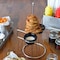 Tablecraft Onion Ring Tower/Ramekin Holders, 4x4x7 10460 - alternate 10