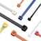 Panduit Cable Tie, 43-1/2 in L, 13 in Max Bundle Dia., Orange, Nylon 6/6, 175 lb Strength, 100 PK PLT13H-C3 - alternate 1
