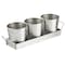 Tablecraft Four Piece Snack Set, SS 10486 - alternate 2