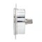Pic Gauges 2 1/2 in Dial, 1/4 in NPT Male Back Location, Chrome Plated Steel Case Material 104D-254CC - alternate 2