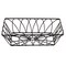 Tablecraft Rectangular Serving Basket, Blk, 9x6x2.5 10537 - alternate 1