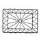 Tablecraft Rectangular Serving Basket, Blk, 9x6x2.5 10537 - alternate 5