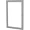 Ghent 1-Door Enclosed Whiteboard 36"x30", Aluminum Frame, Satin PA13630M-M1 - alternate 1