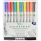 Zebra Pen Mildliner Double Ended Highlighter New Colors Asst 10 Pack 78501 - alternate 1
