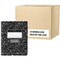 Roaring Spring Case of Signature Black Marble Comp Notebooks, WB Spiral, Graph 70 sht Premium 20lb Paper, 9.75"x7.5", PK24 10113CS - alternate 1