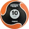 Champion Sports Rhino Elite Medicine Ball, 10lb, Orange PRM10 - alternate 1