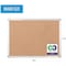 Mastervision MasterVision Earth Series Self-Healing Cork Bulletin Board, Wall Mount, 36x48", Aluminum Frame CA051790 - alternate 5