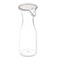 Tablecraft Carafe/Lid, 19 oz, Clear, Plastic Lid 10716 - alternate 5