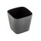 Tablecraft Snack Basket, 4" Square, Black Finish 10737 - alternate 1