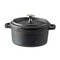 Tablecraft Cocotte with Lid, Cast Iron/SS Knob, 8 oz 10747 - alternate 1